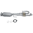 2004 Nissan Quest - Front and Rear, Passenger Side Catalytic Converter, 3.5L 6Cyl, Federal EPA Standard, 46-State Legal (Cannot ship to CA, CO, NY or ME), Firewall Side, Direct JC Whitney Series