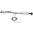 Catalytic Converter, 2.5L, 4Cyl, Federal EPA Standard, 46-State Legal (Cannot ship to CA, CO, NY or ME), Direct JC Whitney Series, Direct Fit