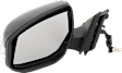 2014 Nissan Altima - Driver and Passenger Side Mirror, Power Adjust, Non-Heated, Paintable, Manual Folding, In-housing Signal Light, No Blind Spot Feature, No Memory, No Puddle Light, No Auto-Dimming