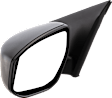 2016 Nissan Sentra - Driver and Passenger Side Mirror, Power Adjust, Non-Heated, Textured Black, Manual Folding, No Signal Light, No Blind Spot Feature, No Memory, No Puddle Light, No Auto-Dimming