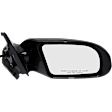 Driver and Passenger Side Mirrors, Power Adjust, Manual Folding, Heated, Paintable, In-housing Signal Light, With memory, No Puddle Light, No Auto-Dimming, No Blind Spot Feature
