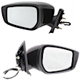 Driver and Passenger Side Mirrors, Power Adjust, Manual Folding, Non-Heated, Paintable, No Signal Light, No Memory, No Puddle Light, No Auto-Dimming, No Blind Spot Feature