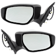 Driver and Passenger Side Mirrors, Power Adjust, Manual Folding, Heated, Paintable, No Signal Light, No Memory, No Puddle Light, No Auto-Dimming, No Blind Spot Feature