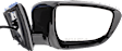 Driver and Passenger Side Mirrors, Power Adjust, Manual Folding, Non-Heated, Paintable, In-housing Signal Light, No Memory, No Puddle Light, No Auto-Dimming, No Blind Spot Feature
