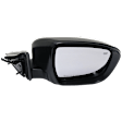 Driver and Passenger Side Mirrors, Power Adjust, Heated, Manual Folding, Paintable, In-housing Signal Light, No Memory, No Blind Spot Feature, USA Built, For Models Without Side View Camera