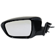 Driver and Passenger Side Mirrors, Power Adjust, Manual Folding, Non-Heated, Paintable, In-housing Signal Light, No Memory, No Puddle Light, No Auto-Dimming, No Blind Spot Feature