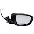 Driver and Passenger Side Mirrors, Power Adjust, Manual Folding, Non-Heated, Paintable, In-housing Signal Light, No Memory, No Puddle Light, No Auto-Dimming, No Blind Spot Feature