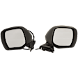 Driver and Passenger Side Mirrors, Power Adjust, Manual Folding, Heated, Paintable, In-housing Signal Light, No Memory, No Puddle Light, No Auto-Dimming, No Blind Spot Feature