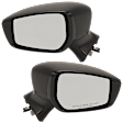 Driver and Passenger Side Mirrors, Power Adjust, Manual Folding, Non-Heated, Paintable, No Signal Light, No Memory, No Puddle Light, No Auto-Dimming, No Blind Spot Feature