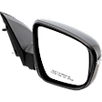Driver and Passenger Side Mirrors, Power Adjust, Manual Folding, Non-Heated, Paintable, In-housing Signal Light, No Memory, No Puddle Light, No Auto-Dimming, No Blind Spot Feature