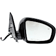 Driver and Passenger Side Mirrors, Power Adjust, Manual Folding, Heated, Paintable, No Signal Light, With memory, No Puddle Light, No Auto-Dimming, No Blind Spot Feature