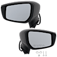 Driver and Passenger Side Mirrors, Power Adjust, Manual Folding, Heated, Paintable, In-housing Signal Light, No Memory, No Puddle Light, No Auto-Dimming, No Blind Spot Feature