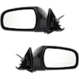 Driver and Passenger Side Mirrors, Power Adjust, Manual Folding, Non-Heated, Paintable, No Signal Light, No Memory, No Puddle Light, No Auto-Dimming, No Blind Spot Feature