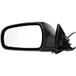 Driver and Passenger Side Mirrors, Power Adjust, Manual Folding, Non-Heated, Paintable, No Signal Light, No Memory, No Puddle Light, No Auto-Dimming, No Blind Spot Feature