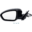 Driver and Passenger Side Mirror, Power Adjust, Non-Heated, Manual Folding, Paintable, In-housing Signal Light, No Memory, No Puddle Light, No Auto-Dim, No Blind Spot Feature