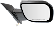 2006 Nissan Titan - Driver and Passenger Side Mirror, For Models Without Towing Package, Power Adjust, Non-Heated, Chrome, Manual Folding, No Signal Light, No Blind Spot Feature, Without Memory Recall, No Puddle Light, No Auto-Dimming