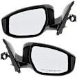 Driver and Passenger Side Mirrors, Power Adjust, Manual Folding, Heated, Paintable, In-housing Signal Light, No Memory, No Puddle Light, No Auto-Dimming, No Blind Spot Feature