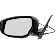 Driver and Passenger Side Mirrors, Power Adjust, Manual Folding, Non-Heated, Textured Black, No Signal Light, No Memory, No Puddle Light, No Auto-Dimming, No Blind Spot Feature