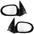 Driver and Passenger Side Mirrors, Manual Adjust, Non-Folding, Non-Heated, Paintable, No Signal Light, No Memory, No Puddle Light, No Auto-Dimming, No Blind Spot Feature