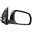 Driver and Passenger Side Mirrors, Power Adjust, Non-Heated, Manual Folding, Paintable, No Signal Light, No Memory, No Puddle Light, No Blind Spot Feature, Without Smart Entry System