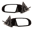 Driver and Passenger Side Mirrors, Power Adjust, Non-Folding, Non-Heated, Paintable, In-housing Signal Light, With memory, No Puddle Light, No Auto-Dimming, No Blind Spot Feature
