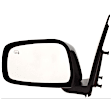 2010 Nissan Pathfinder - Driver and Passenger Side Mirror, Power Adjust, Heated, Paintable, Manual Folding, No Signal Light, No Blind Spot Feature, With Memory, No Puddle Light, No Auto-Dimming