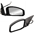Driver and Passenger Side Mirrors, Power Adjust, Manual Folding, Heated, Paintable, No Signal Light, No Memory, No Puddle Light, No Auto-Dimming, No Blind Spot Feature