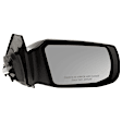 Coupe Driver and Passenger Side Mirror, Power Adjust, Non-Heated, Manual Folding, Paintable, No Signal Light, No Memory, No Puddle Light, No Auto-Dim, No Blind Spot Feature