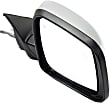2016 Jeep Grand Cherokee - Driver and Passenger Side Mirror, Power Adjust, Heated, Chrome, Power Folding, In-housing Signal Light, With Blind Spot Detection in Glass, With Memory, With Puddle Light, No Auto-Dimming