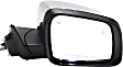 2016 Jeep Grand Cherokee - Driver and Passenger Side Mirror, Power Adjust, Heated, Chrome, Power Folding, In-housing Signal Light, With Blind Spot Detection in Glass, With Memory, With Puddle Light, No Auto-Dimming