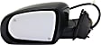 Driver and Passenger Side Mirror, Power Adjust, Heated, Power Folding, Paintable, In-housing Signal Light, No Memory, With Puddle Light, No Auto-Dim, With Blind Spot Detection in Glass