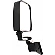 2002 Jeep Wrangler X - Driver and Passenger Side Mirror, Full-Door Type, Manual Adjust, Non-Heated, Paintable, Manual Folding, No Signal Light, No Blind Spot Feature, No Memory, No Puddle Light, No Auto-Dimming