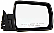 Driver and Passenger Side Mirrors, Manual Adjust, Manual Folding, Non-Heated, Paintable, No Signal Light, No Memory, No Puddle Light, No Auto-Dimming, No Blind Spot Feature