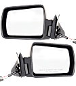 Driver and Passenger Side Mirror, Manual Adjust, Non-Heated, Manual Folding, Paintable, No Signal Light, No Memory, No Puddle Light, No Auto-Dimming, No Blind Spot Feature