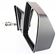 Driver and Passenger Side Mirror, Manual Adjust, Non-Heated, Manual Folding, Paintable, No Signal Light, No Memory, No Puddle Light, No Auto-Dimming, No Blind Spot Feature
