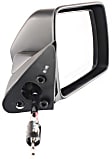 Driver and Passenger Side Mirror, Manual Adjust, Non-Heated, Manual Folding, Paintable, No Signal Light, No Memory, No Puddle Light, No Auto-Dimming, No Blind Spot Feature