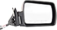 Driver and Passenger Side Mirror, Manual Adjust, Non-Heated, Manual Folding, Paintable, No Signal Light, No Memory, No Puddle Light, No Auto-Dimming, No Blind Spot Feature