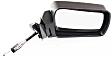 Driver and Passenger Side Mirror, Manual Adjust, Non-Heated, Manual Folding, Paintable, No Signal Light, No Memory, No Puddle Light, No Auto-Dimming, No Blind Spot Feature