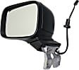 Driver and Passenger Side Mirrors, Power Adjust, Manual Folding, Heated, Textured Black, In-housing Signal Light, No Memory, No Puddle Light, No Auto-Dimming, No Blind Spot Feature