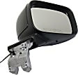 Driver and Passenger Side Mirrors, Manual Adjust, Manual Folding, Non-Heated, Paintable, No Signal Light, No Memory, No Puddle Light, No Auto-Dimming, No Blind Spot Feature