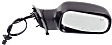 Driver and Passenger Side Mirrors, Power, Manual Folding, Heated, Textured Black, No Signal Light, No Memory, No Puddle Light, No Auto-Dimming, No Blind Spot Feature