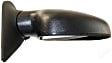 Driver and Passenger Side Mirrors, Power, Manual Folding, Heated, Textured Black, No Signal Light, No Memory, No Puddle Light, No Auto-Dimming, No Blind Spot Feature