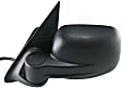 Driver and Passenger Side Mirrors, Power Adjust, Manual Folding, Non-Heated, Textured Black, No Signal Light, No Memory, No Puddle Light, No Auto-Dimming, No Blind Spot Feature