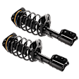 Front, Driver and Passenger Side Fully Loaded Strut