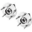 Rear, Driver and Passenger Side Wheel Hub, 5 Lugs, With Bearing, 1.8L, 4Cyl