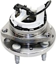Front or Rear, Driver and Passenger Side Wheel Hub, 5 Lugs, With Bearing, With Sensor