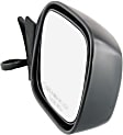 Driver and Passenger Side Mirrors, Power Adjust, Manual Folding, Heated, Textured Black, No Signal Light, No Memory, No Puddle Light, No Auto-Dimming, No Blind Spot Feature
