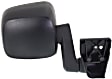 2003-2006 Jeep Wrangler - Driver and Passenger Side, Mirrors, Non-Heated, Manual Folding, Textured Black, No Signal Light, No Memory, No Puddle Light, No Auto-Dimming, No Blind Spot Feature