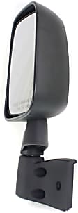 2003-2006 Jeep Wrangler - Driver and Passenger Side, Mirrors, Non-Heated, Manual Folding, Textured Black, No Signal Light, No Memory, No Puddle Light, No Auto-Dimming, No Blind Spot Feature