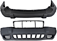 Front and Rear Textured Bumper Cover